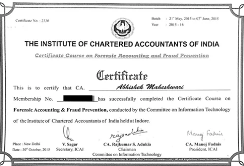 certificate image